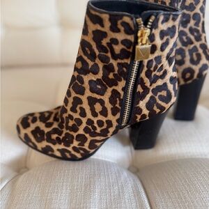 Michael Kors Leopard Print Ankle Booties